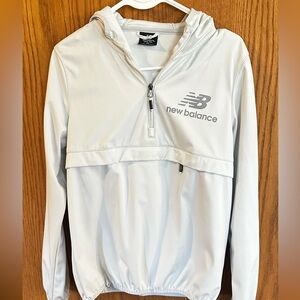 New Balance Light Gray Pullover Jacket